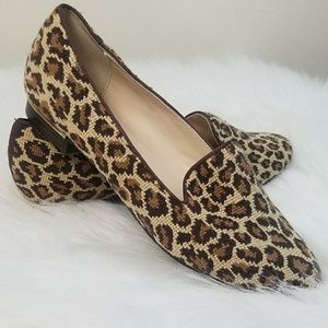 C. Wonder Cheetah Print Fabric Flats size 9 NWT